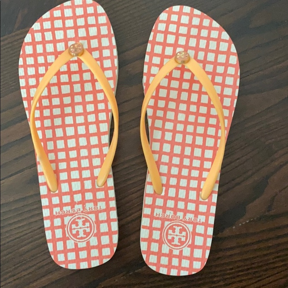 Gently used Tory Burch Flip Flop Size 9.5